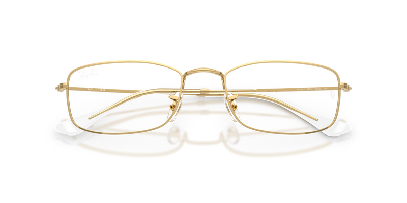 Ray-Ban RX6647 in Arista Gold / Clear (2500) - Side View
