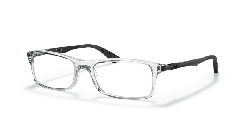 Ray-Ban RX7017 in Transparent - Alternate View