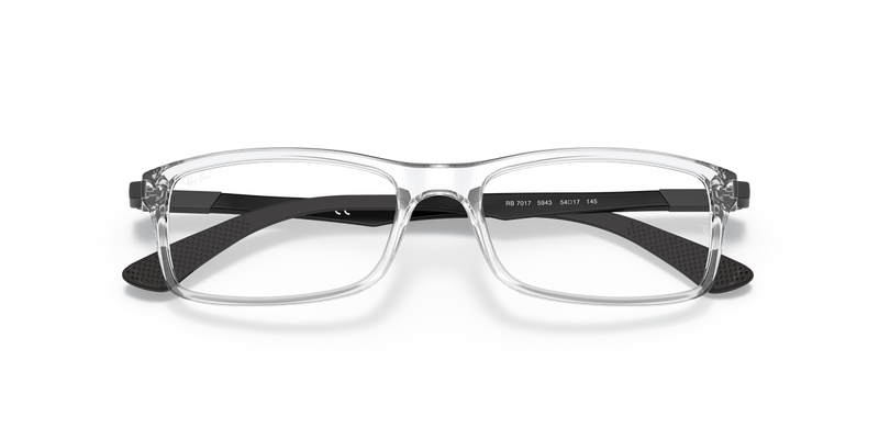 Ray-Ban RX7017 in Transparent - Alternate View