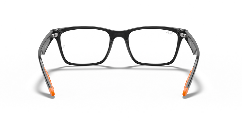 Ray-Ban RX7025 in Black / Clear (5417) - Alternate View