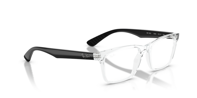 Ray-Ban RX7025 in Transparent / Clear (5943) - Alternate View