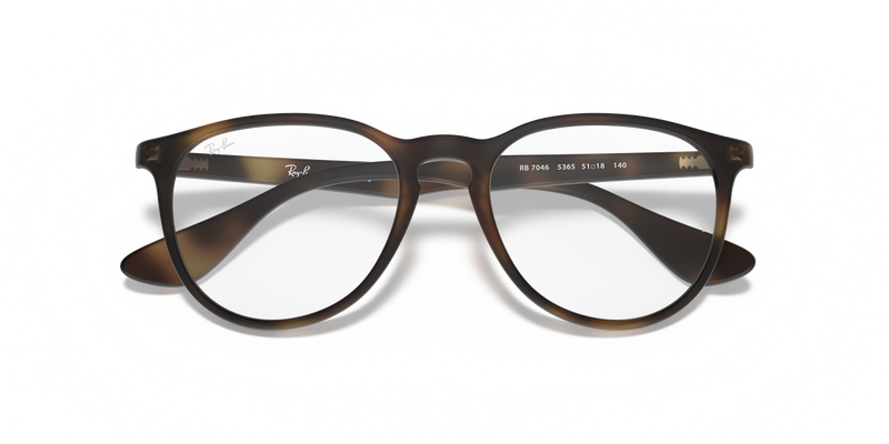 Ray-Ban ERIKA in Havana / Clear (5365) - Alternate View