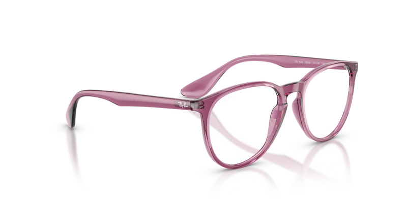 Ray-Ban ERIKA in Transparent Violet / Clear (8509) - Alternate View