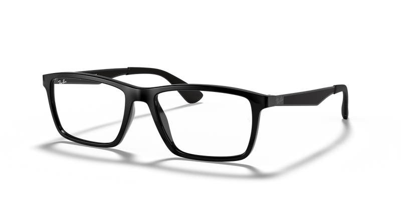 Ray-Ban RX7056 in Black / Clear (2000) - Alternate View