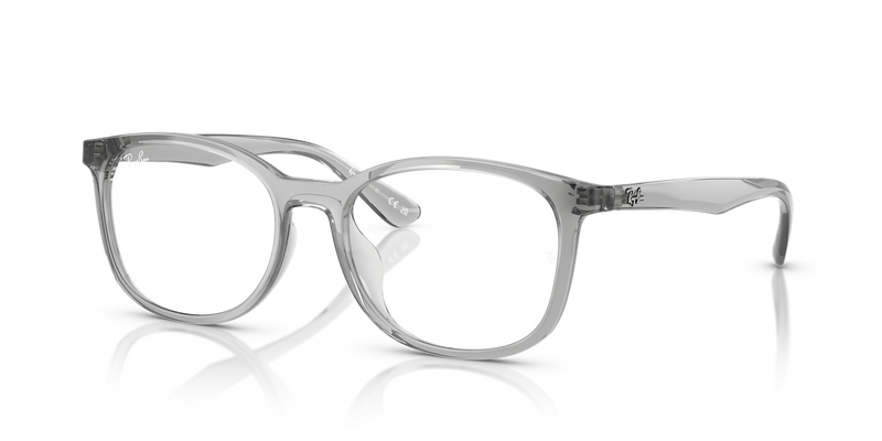 Ray-Ban RX7093D in Transparent Grey / Clear (8012) - Front View