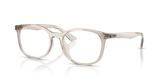 Transparent Light Brown / Clear (8271)