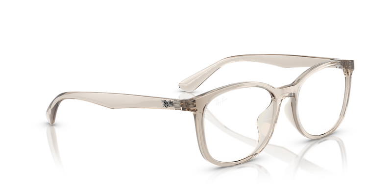 Ray-Ban RX7093D in Transparent Light Brown / Clear (8271) - Alternate View