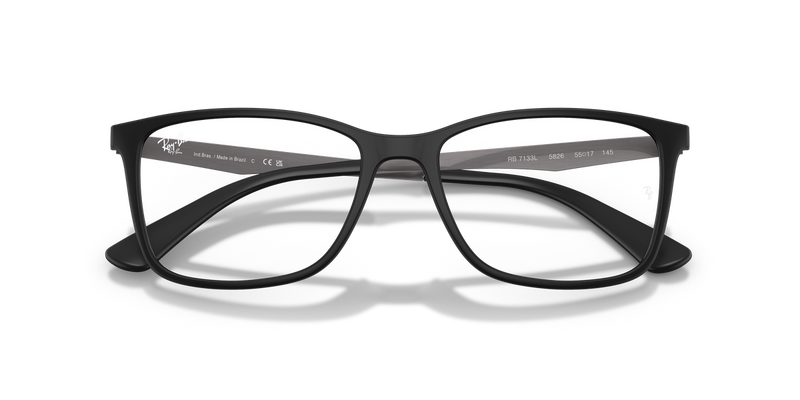 Ray-Ban RX7133L in Matte Black - Alternate View
