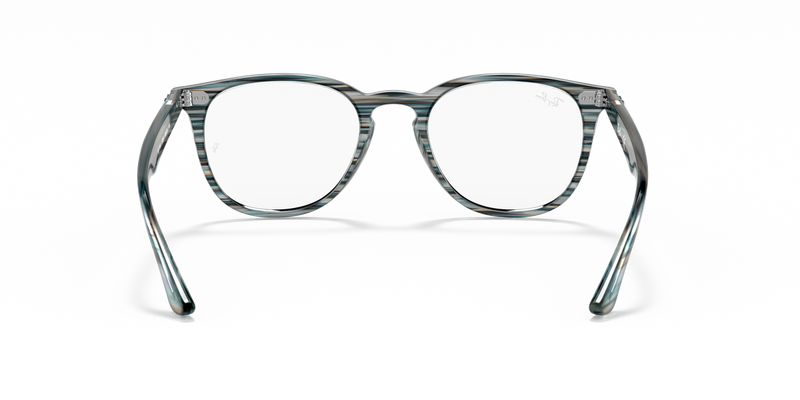 Ray-Ban RX7159 in Striped Blue Grey - Alternate View