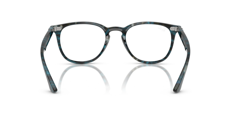 Ray-Ban RX7159 in Transparent Fantasy Blue & Grey - Alternate View