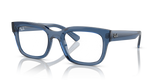 Transparent Dark Blue / Clear (8266)