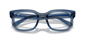 Transparent Dark Blue / Clear (8266)