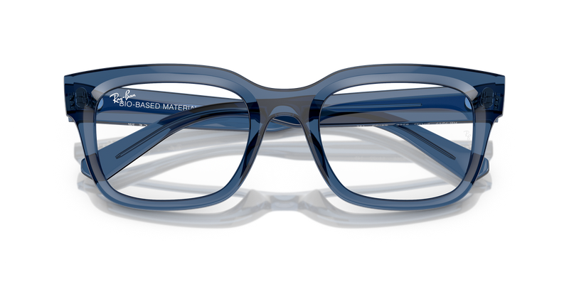 Ray-Ban CHAD in Transparent Dark Blue / Clear (8266) - Alternate View