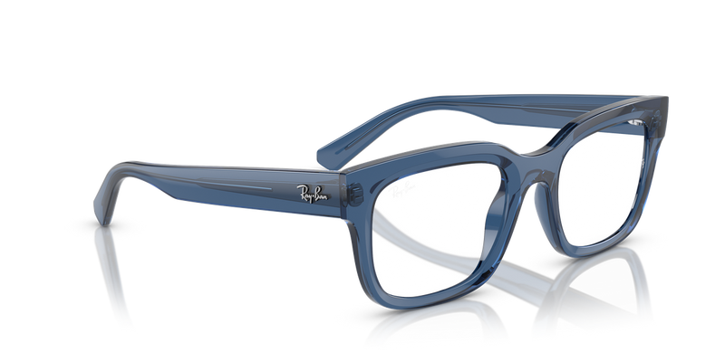 Ray-Ban CHAD in Transparent Dark Blue / Clear (8266) - Alternate View