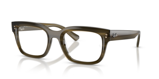Ray-Ban CHAD - Striped Green / Clear (8468)
