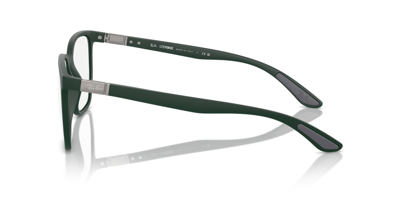 Ray-Ban RX7235 in Sand Green / Clear (8062) - Alternate View
