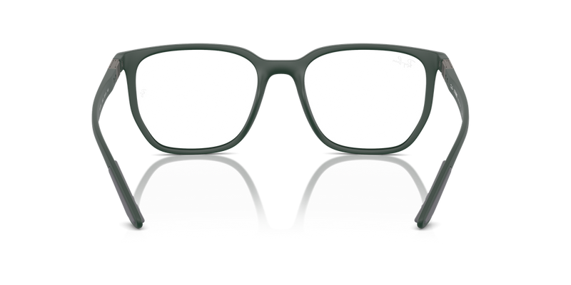 Ray-Ban RX7235 in Sand Green / Clear (8062) - Alternate View