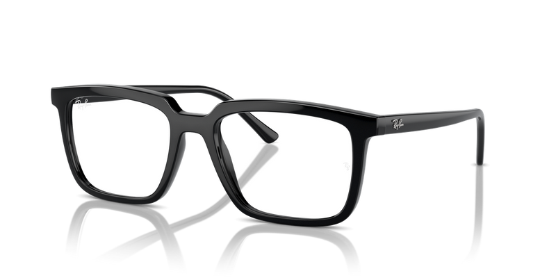 Ray-Ban ALAIN in Black / Clear (2000) - Alternate View