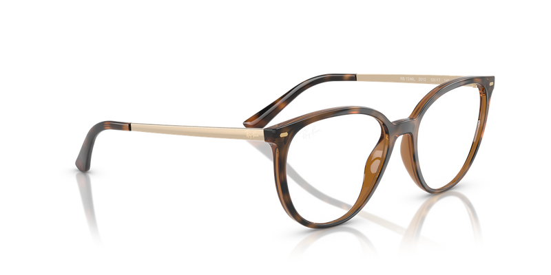 Ray-Ban RX7246L in Dark Havana - Alternate View