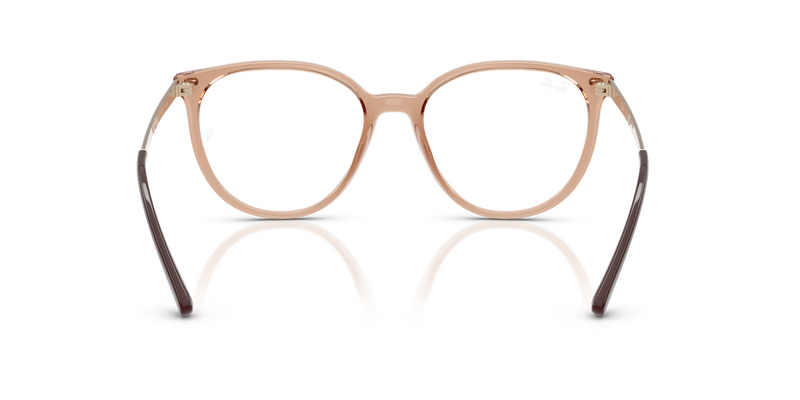 Ray-Ban RX7246L in Caramel - Temple Detail