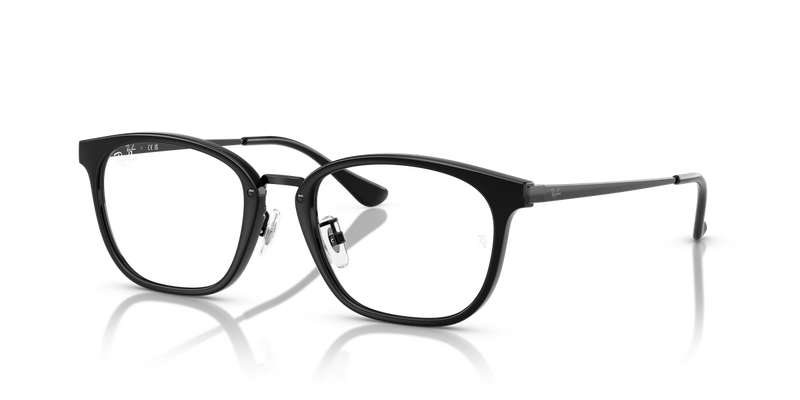 Ray-Ban RX7247D in Black - Front View