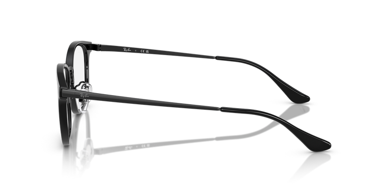Ray-Ban RX7247D in Black - Back View