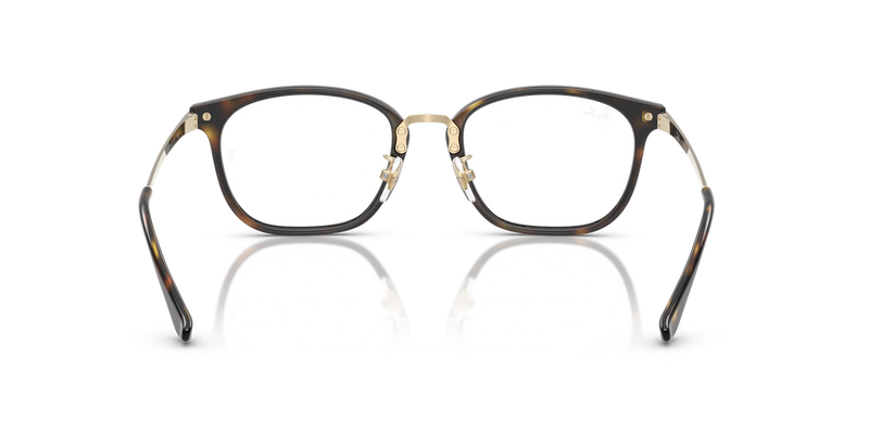 Ray-Ban RX7247D in Havana On Pale Gold - Alternate View