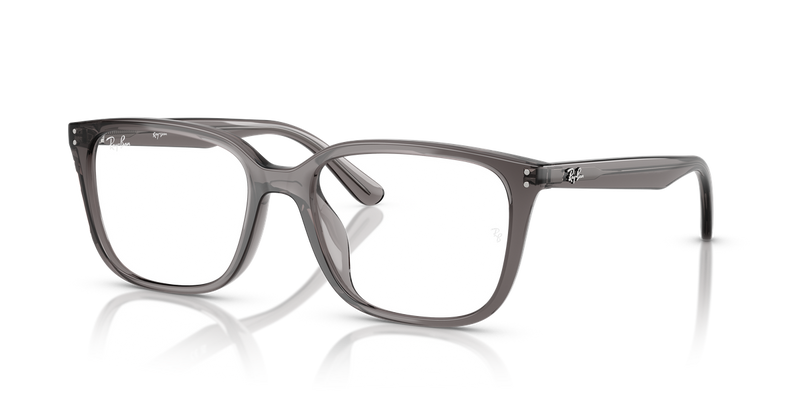 Ray-Ban RX7248D in Transparent Opal Grey - Alternate View