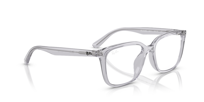 Ray-Ban RX7248D in Transparent Light Grey - Alternate View