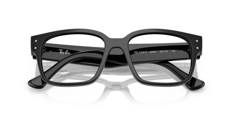 Ray-Ban LAURENE in Black / Clear (8260) - Side View