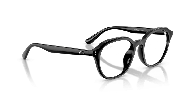 Ray-Ban RX7259D in Black / Clear (2000) - Alternate View