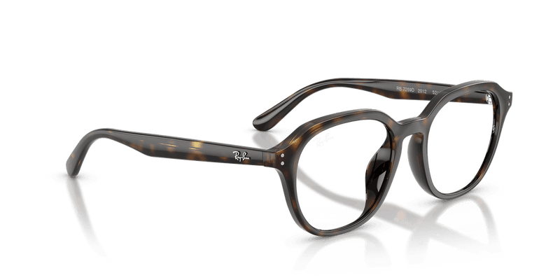 Ray-Ban RX7259D in Havana / Clear (2012) - Alternate View