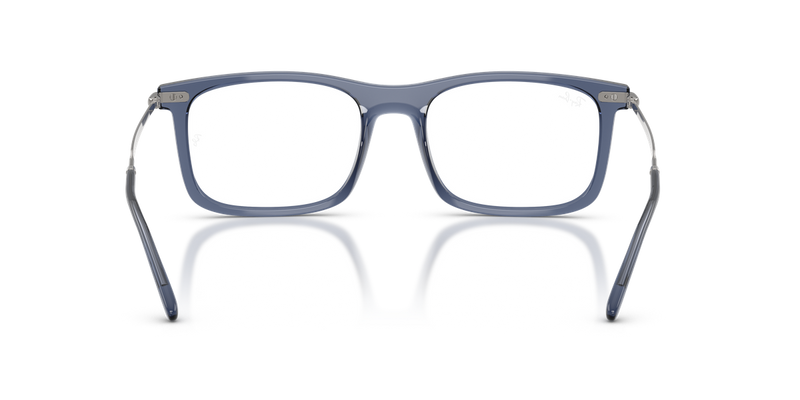 Ray-Ban RX7260 in Transparent Blue - Alternate View