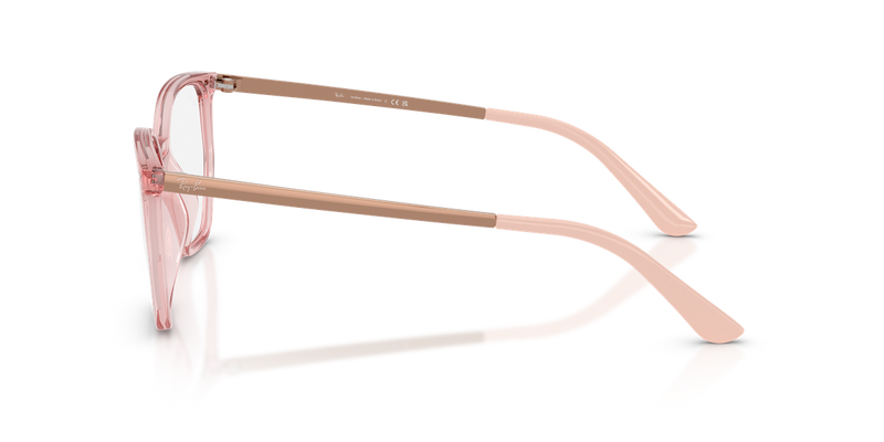 Ray-Ban RX7268L in Light Pink - Alternate View