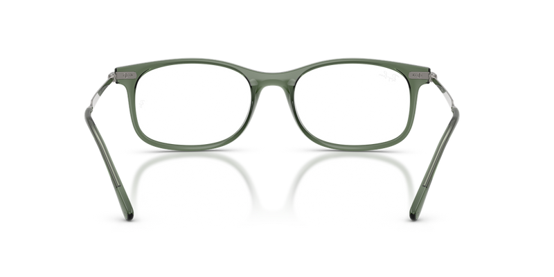 Ray-Ban RX7274 in Transparent Green - Alternate View
