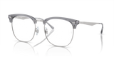 Transparent Grey On Silver / Clear (8326)