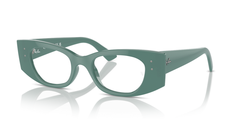 Ray-Ban KAT in Algae Green - Front View