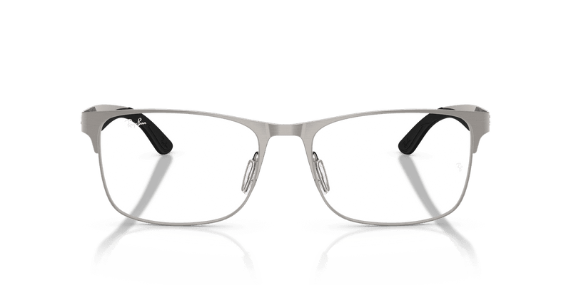 Ray-Ban RX7550 in Gunmetal / Clear (3214) (3214) - Alternate View