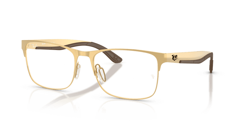 Ray-Ban RX7550 in Arista Gold / Clear (3220) - Alternate View