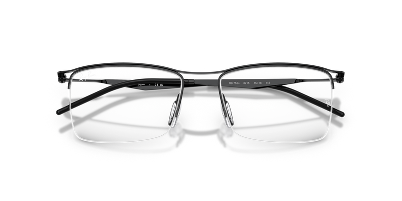Ray-Ban RX7554 in Black - Alternate View