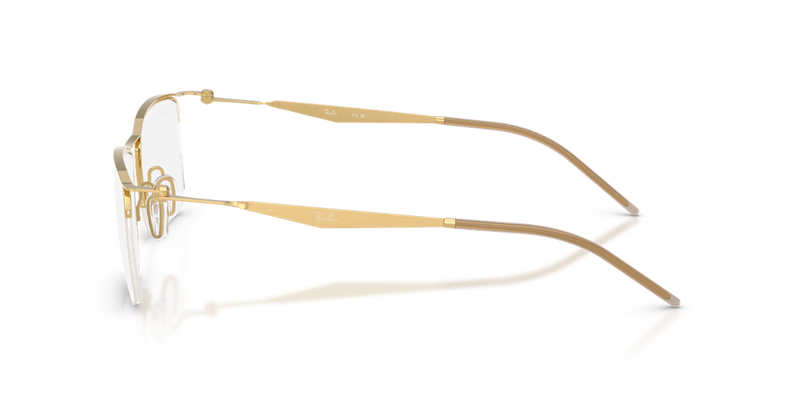 Ray-Ban RX7554 in Gold - Alternate View