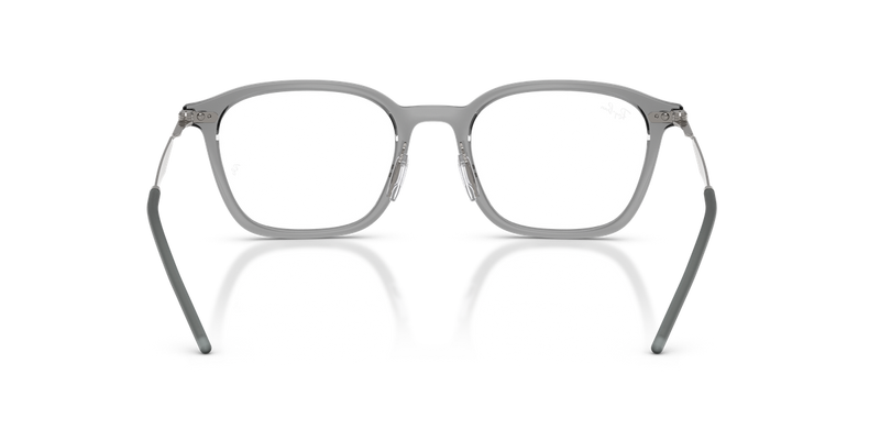 Ray-Ban RX7555 in Transparent Grey - Alternate View