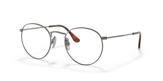 Ray-Ban ROUND - Gunmetal / Clear (1223)
