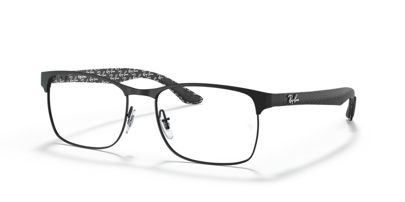 Ray-Ban RX8416 in Black / Clear (2503) - Front View