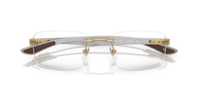 Ray-Ban RX8423 in Arista Gold - Side View