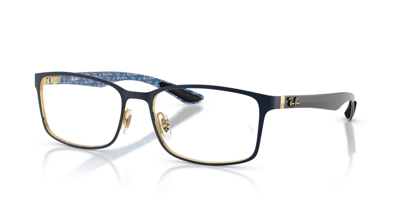 Ray-Ban RX8424 in Blue & Arista Gold - Alternate View