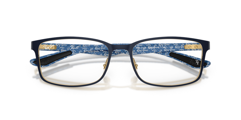 Ray-Ban RX8424 in Blue & Arista Gold - Alternate View