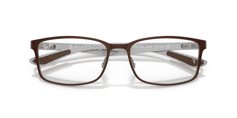 Ray-Ban RX8424 in Matte Brown & Gunmetal - Alternate View