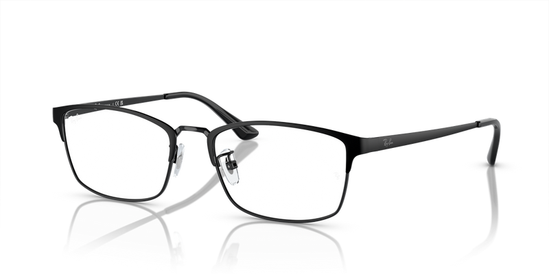 Ray-Ban RX8772D in Black / Clear (1206) - Front View
