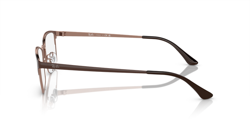 Ray-Ban RX8772D in Brown On Copper / Clear (1240) - Alternate View